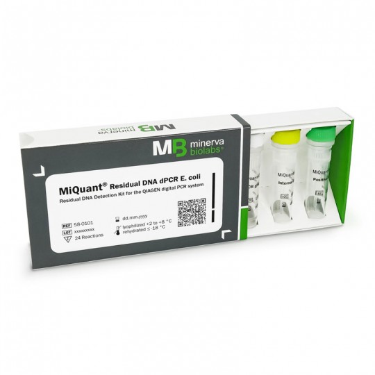 [Minerva Biolabs] MiQuant® Residual DNA dPCR E.coli