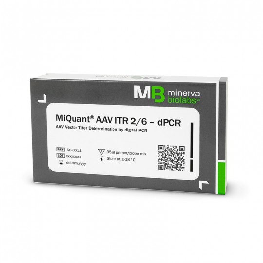 [Minerva Biolabs] MiQuant® AAV ITR 2/6 – dPCR