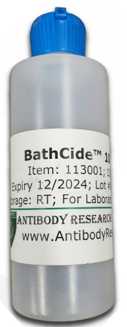 [Antibody Research Corporation] BathCide™ Water Bath / Incubator Treatment 1000x, 100mL