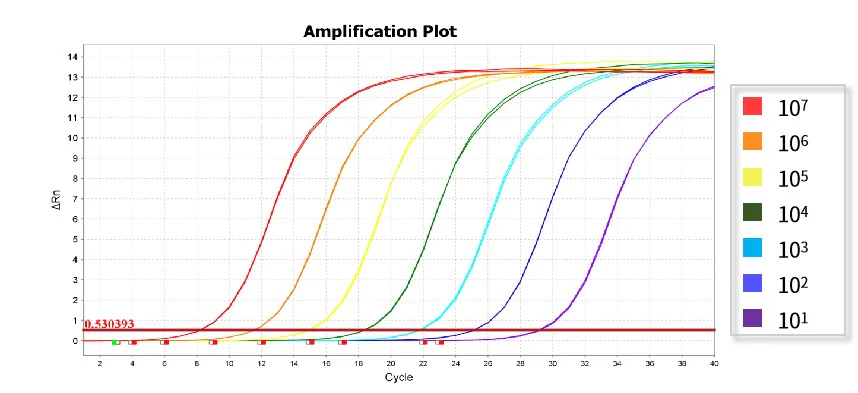 Figure1. Reliable results can be obtained within the dynamic range.